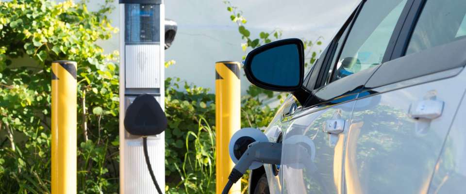 ChargePoint EV Electric Vehicle Charging Station Installation in Massachusetts.