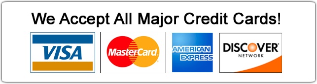Heat Repair Company Accepting Visa, MasterCard, American Express & Discover